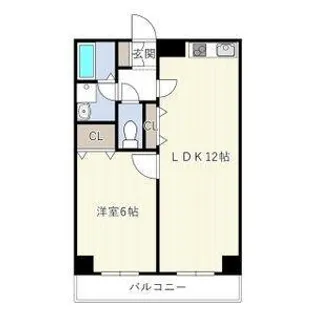 ベラビスタ柴田【8階】の間取り