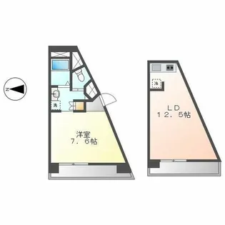 リエス東別院【10階】の間取り