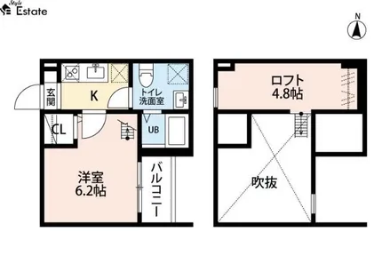 ワルキューレ【2階】の間取り