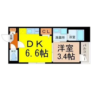 ハーモニーテラス野並Ⅹ【101号室】の間取り