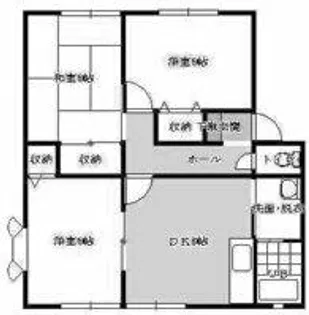 ウィンディア赤坂A棟【1階】の間取り