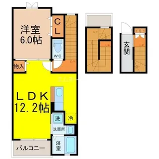 メゾン スプリングス【3階】の間取り