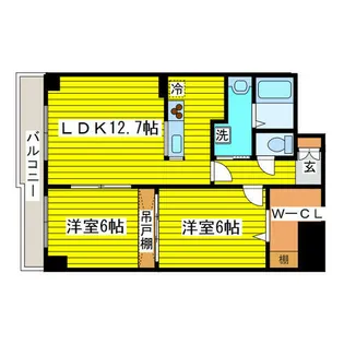 マーヴェラス20【3階】の間取り