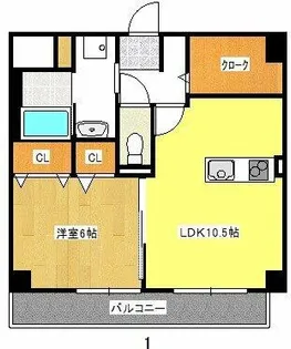 グレース弥富通【4階】の間取り