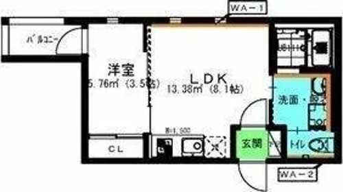 quatre saisons(キャトルセゾン)【2階】の間取り