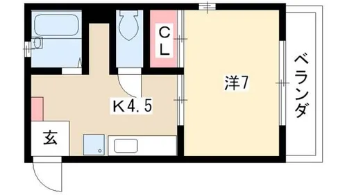 BELL HOUSE【3階】の間取り