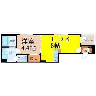 canna(カンナ)【3階】の間取り