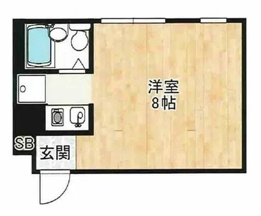 コムーネ本山【303号室】の間取り