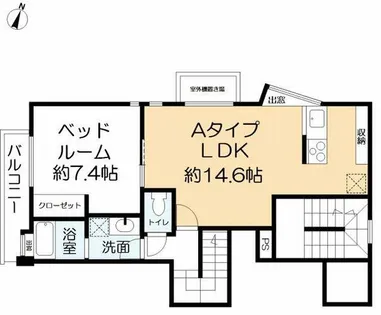 兵庫県神戸市東灘区本山中町4丁目【タウンハウス】の間取り