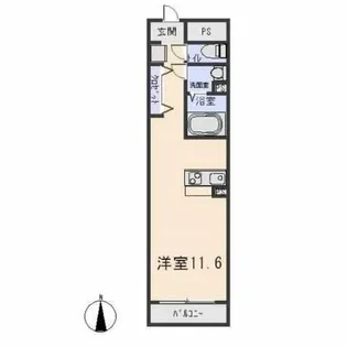 POGGIO AL SOLE TRE【1階】の間取り