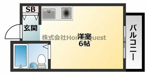 ロイヤルシード小阪【3階】の間取り