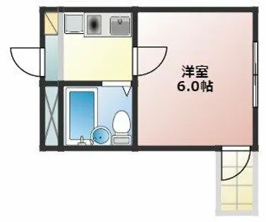 HILL TOP TERACCE(ヒルトップテラス)【5階】の間取り