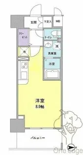 LOWLANDS西天満【2階】の間取り