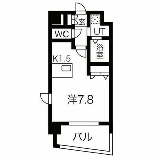 愛知県名古屋市千種区内山3丁目【マンション】の間取り