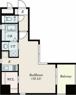 エルスタンザ栄南【2階】の間取り