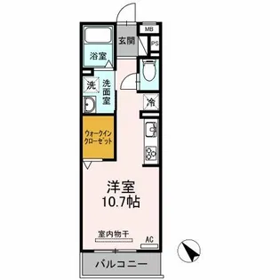 セジュール昭和【1階】の間取り