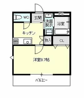 エルドラド【1階】の間取り