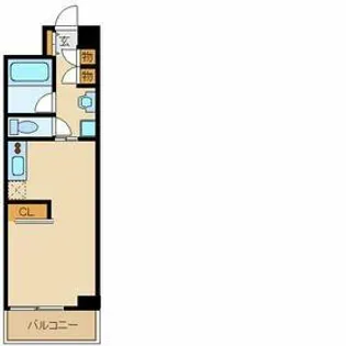 兵庫県尼崎市東園田町5丁目【マンション】の間取り