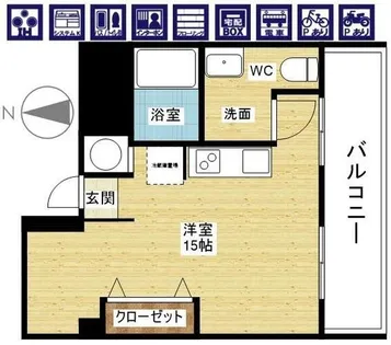 オリエント新大阪アーバンライフ【11階】の間取り