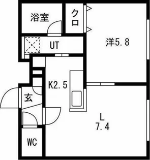 EINMAL6【4階】の間取り