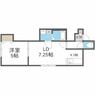 レグジー石山【2階】の間取り