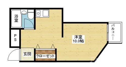 ムーンライト大桐【2階】の間取り