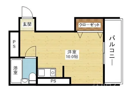 ムーンライト大桐【6階】の間取り