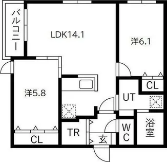La Colina【1階】の間取り