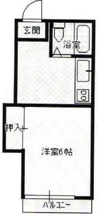 カツミハイツ【302号室】の間取り