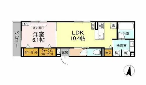 Sol Terre【3階】の間取り
