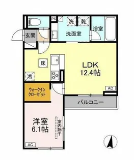 Sol Terre【1階】の間取り