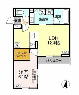 Sol Terre【2階】の間取り
