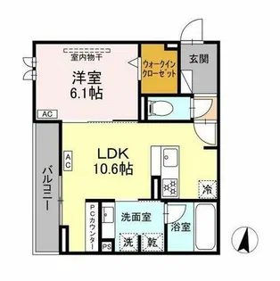 Sol Terre【3階】の間取り