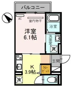 RIHITO堺東【3階】の間取り
