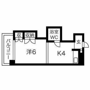 エルムハイデンス【3階】の間取り