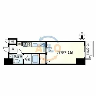FDS KOHAMA WEST【6階】の間取り