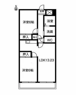 さくら大栄ビル【505号室】の間取り