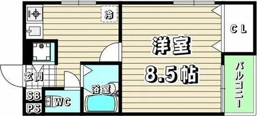 アビニヨン千種【2階】の間取り