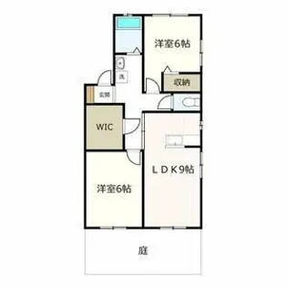 ガーデンコート出川C棟【103号室】の間取り