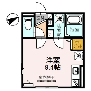 カーサ デル マッティーノ【2階】の間取り