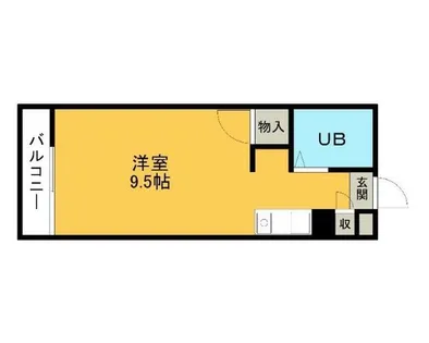 ファシル【2E号室】の間取り