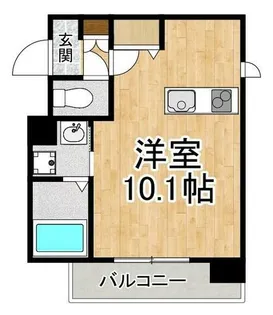 (仮称)長等2丁目新築工事【8階】の間取り