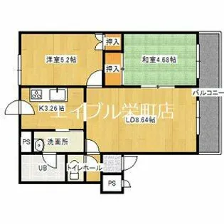 ダンディライオン【102号室】の間取り