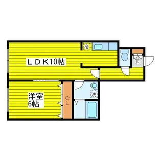 フレスコ25【3階】の間取り