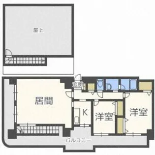 メープル元町【13階】の間取り