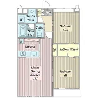 PROSTAR【0203号室】の間取り