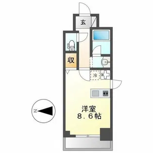 第2金山フクマルビル【5階】の間取り