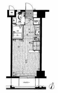 エンクレスト舞鶴【8階】の間取り