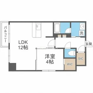 LEGALAND+難波南【3階】の間取り