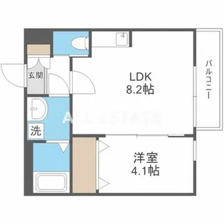 H-maison平野III【3階】の間取り